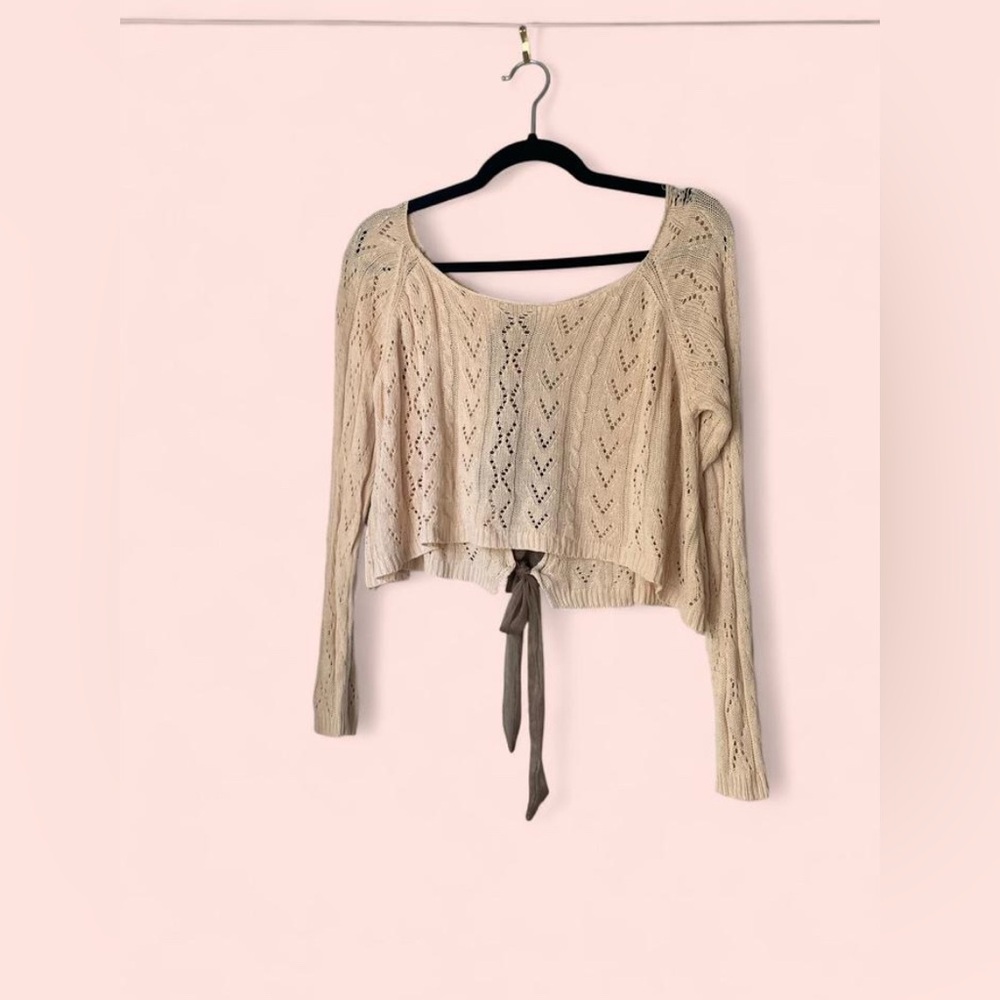 Vintage y2k Anthropologie knit sweater